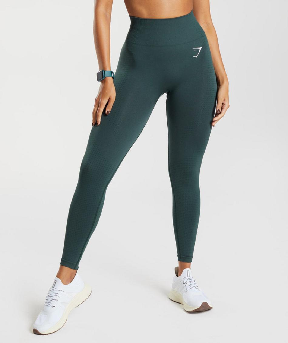 Leggins Gymshark Vital Seamless 2.0 Mujer Verde | CO 2811DFM